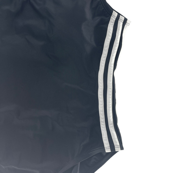 Adidas Black 3 Stripe One Piece Swimsuit - Picture 3 of 6